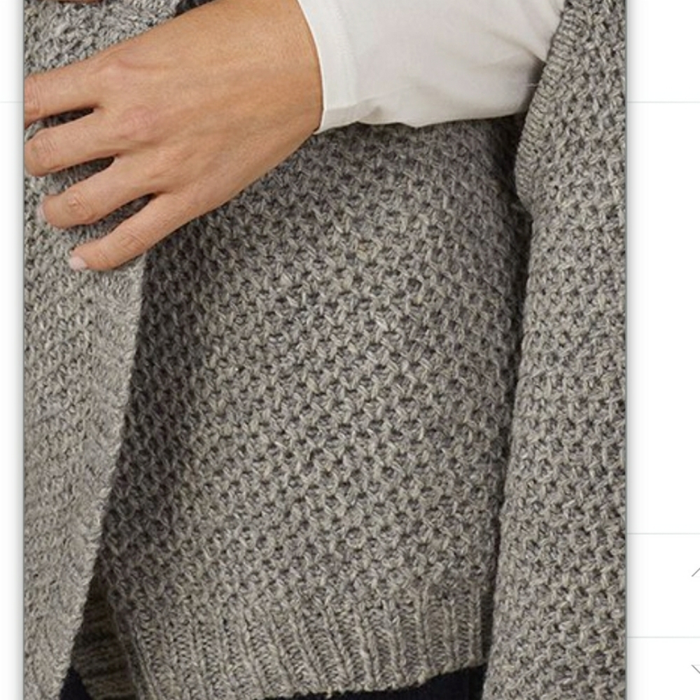 Soft Surroundings Grey Hudson Pullover NWT Poncho - Picture 11 of 13
